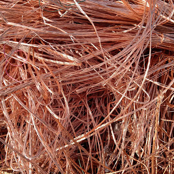 Sucata limpa do fio de cobre sem fio de cobre elétrico das impurezas para desfazer-se da sucata de 1 toneladas 3 do fio de cobre