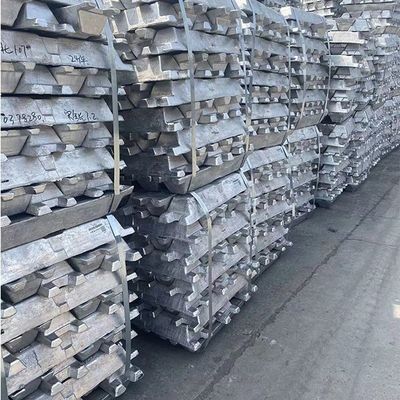 qualidade  25Kg AL99.70A AL99.70 Aluminium Ingots A7 6063 Clean White fábrica
