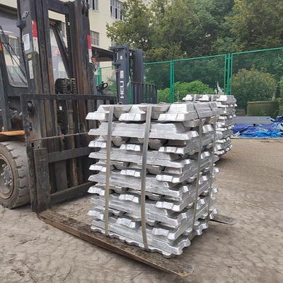 qualidade  99.8% 99.7 Al A8 Aluminium Ingots Primary Aluminium Ingot 25kgs fábrica