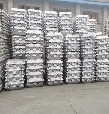 qualidade  25Kg 99.7 Primary Aluminium Ingots 99.8 99.9 Pure Aluminum Ingot fábrica