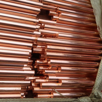 Barra vermelha 6m do níquel do cobre de ASTM B151M Copper Round Bar 2m