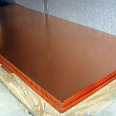 99,99% telhado 5mm do cobre de folha da placa de cobre 3mm