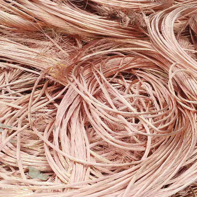 A baga vermelha do moinho desfaz-se dos 99,95% 99,99% por cento de cobre da sucata do cabo de cobre