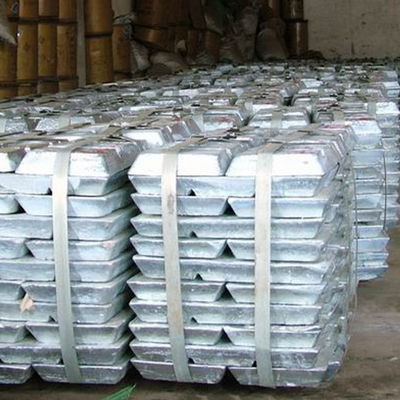 Lingote 99,995% 420 de superfície limpos x 205 x 55mm do zinco de JIS AISI