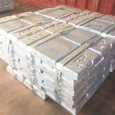99,99% fabricante de alumínio dos lingotes do Zn do lingote ASTM do lingote A7 do zinco da pureza