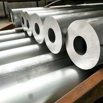 6061 T6 prata JIS 25,4 tubo de alumínio anodizado ASTM B209 do milímetro 10mm