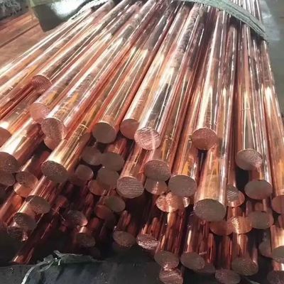 barra C11000 Rod de cobre puro 99,95% redonda de cobre pura de 6mm 8mm