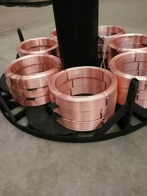 Tubo da tubulação do cobre do refrigerador de C12000 C11000 para a C.A.