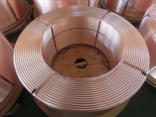 Tubo da tubulação do cobre do refrigerador de C12000 C11000 para a C.A.