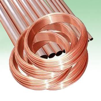 bobina de cobre sem emenda do tubo de cobre de 15mm ASTM A254 para a panqueca de alumínio da C.A.