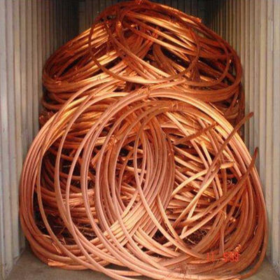1 fio de cobre brilhante desencapado de Ton Hot Rolled Scrap Copper sem impurezas