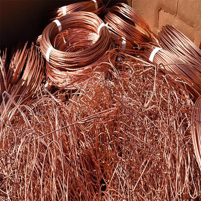1 fio de cobre brilhante desencapado de Ton Hot Rolled Scrap Copper sem impurezas