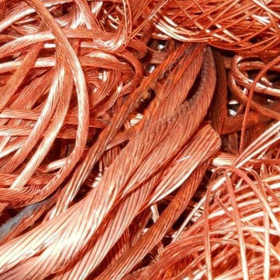 A resistência à tração não ferrosa do metal de AISI ASTM esmaltou as sucatas 99,9% do fio de cobre
