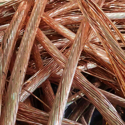 A resistência à tração não ferrosa do metal de AISI ASTM esmaltou as sucatas 99,9% do fio de cobre
