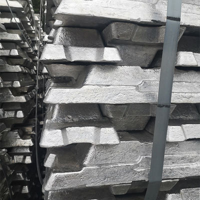Lingote de prata Al99.50 Al99.70 da liga de alumínio de Gray Aluminium Ingots A7