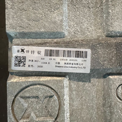 99,996% liga de Gray Series Pure 99,7% da prata dos lingotes do zinco não
