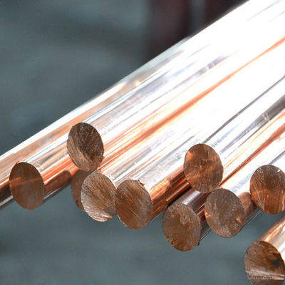 A pureza 99,9% de alta qualidade personalizou barras de cobre retas &amp; Rod Price de cobre /Kg C11000 C10200