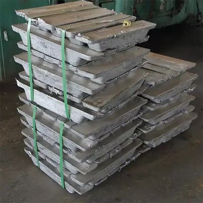 Ingots de liga de zinco AISI 50kg 25tons Alta pureza com 99,995% ~ 99,99%