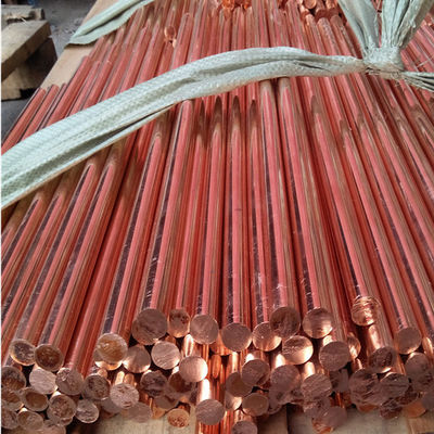 Hc-10 Barras redondas de cobre Rod 25x3mm Cucrzr Grau 3 M comprimento