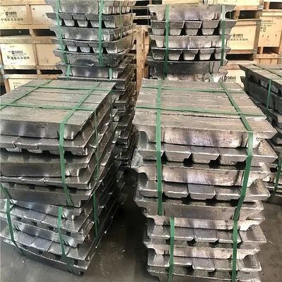 Ingota de zinco de chumbo 99,995% Alta pureza para eletrônicos / aviação