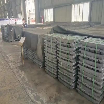 Ingota de zinco de chumbo 99,995% Alta pureza para eletrônicos / aviação
