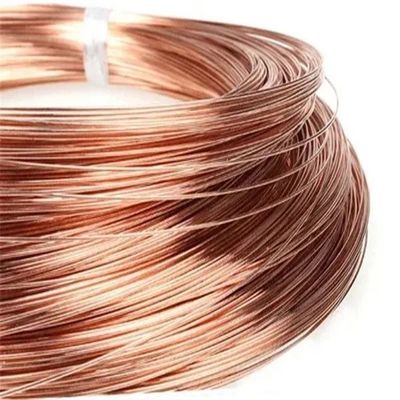 Reciclagem de fios esmaltados electroplatados cobre revestido de alumínio 0,13 mm 8-10% C