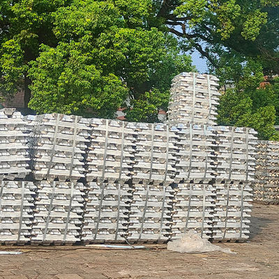 Peso leve Ingots de alumínio A8 Pureza 99,7% 99,9% 99,95% 99,99% Série 1000