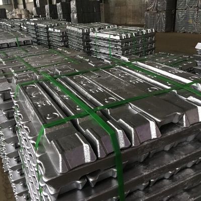 Ingotas de alumínio 99,7% A7 Adc12 Ingotas de alumínio puro Preço